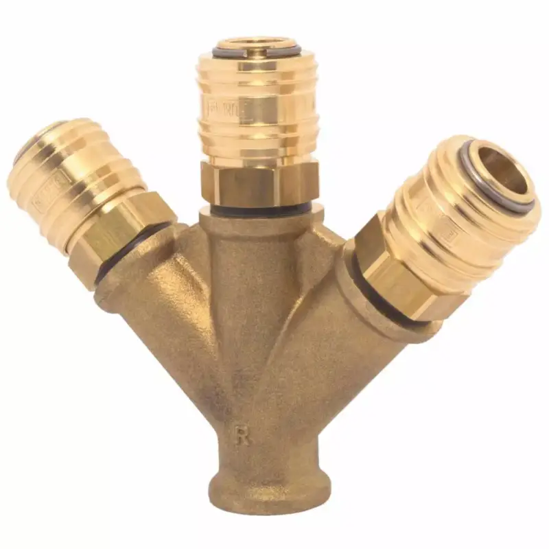 3-fach-Verteiler IG 1/2', Messing Sonderaktion