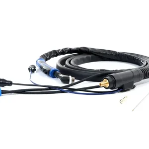 WIG-Schlauchpaket ABITIG 450W/4m - HF U/D inkl. UP/DOWN, SteckerØ 13mm 35/50mm², wassergekühlt, passend für CEBORA Geräte mit 10-poligen Anschlussstecker, inkl. 2,4mm Erstausrüstungs-Kit Highlight