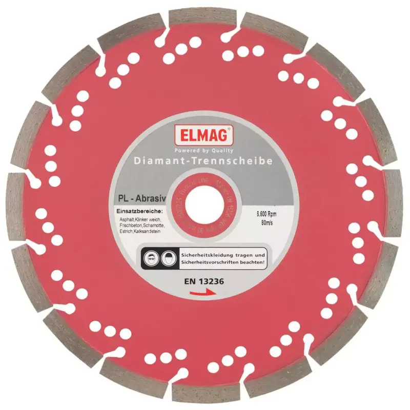Billig Diamantscheibe 180 mm PREMIUM LINE - ABRASIV (Bohrung: 25,4 mm)