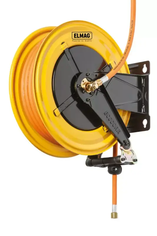 INDUSTRIE Schlauchaufroller '430/84' für LPG/Methan/Natural Gas/Propan, 18m-10x17mm, 20bar Markenprodukt
