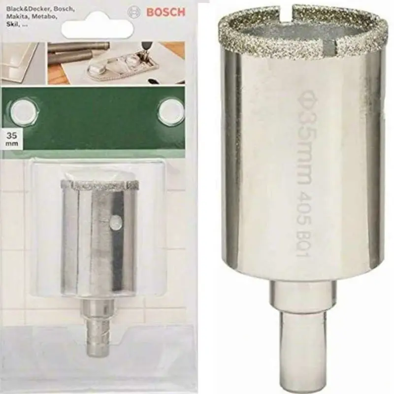 Zertifiziert Bosch Diamant-Lochsäge für Fliesen / Keramik (Ø 35 mm)