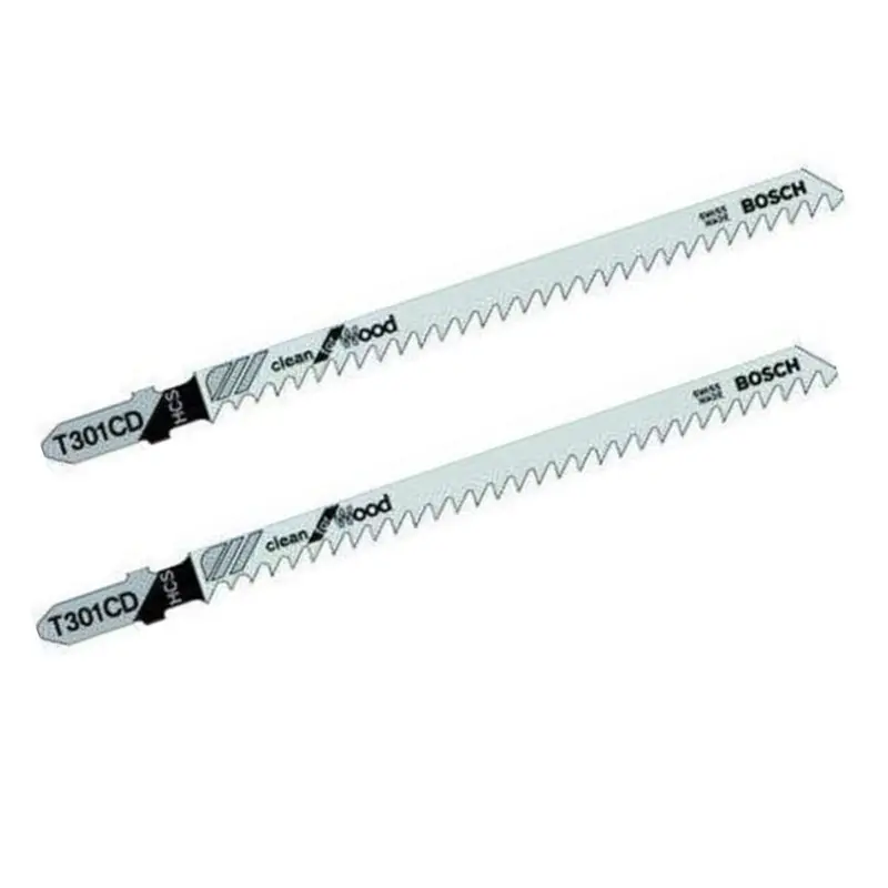 2 Stk. Bosch Stichsägeblatt Clean for Wood T301CD Ausverkauf