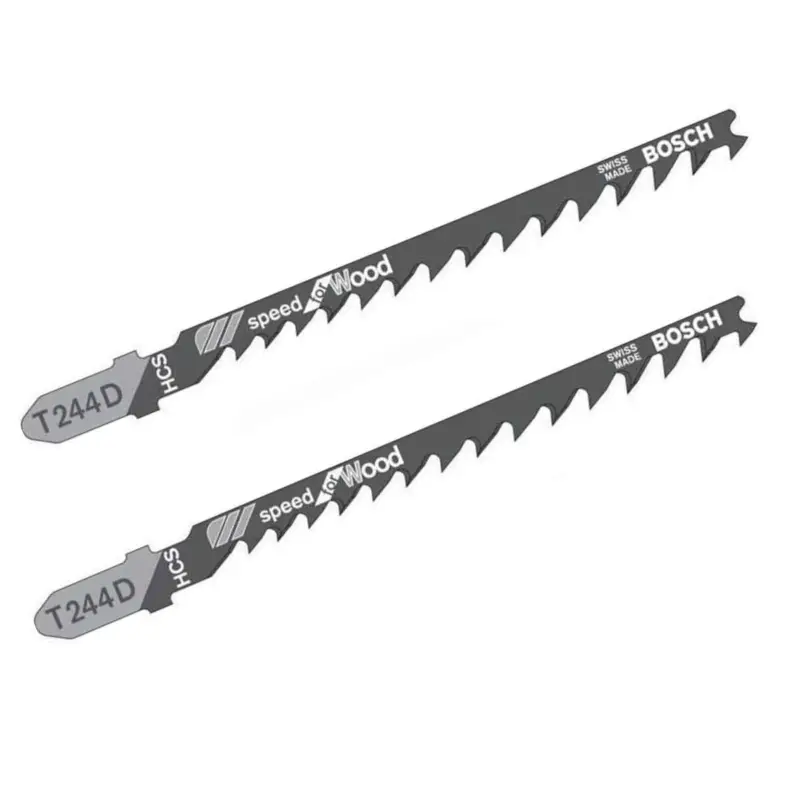 2 Stk. Bosch Stichsägeblatt Speed for Wood T244D Neu