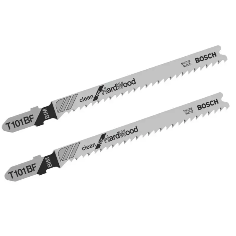 2 Stk.Bosch Stichsägeblatt Clean for HardWood T101BF Direkt Vom Hersteller