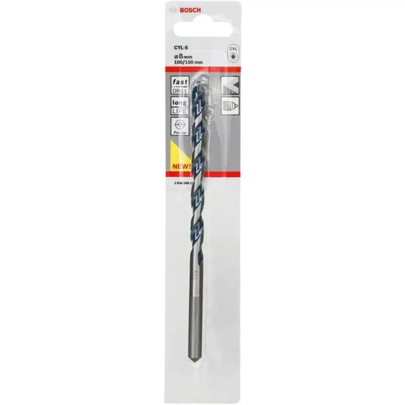 Jetzt Bestellen Bosch Professional 1x CYL-5 Betonbohrer für Beton, Ø 8 x 150 mm, Robust Line, Zubehör Schlagbohrmaschine)