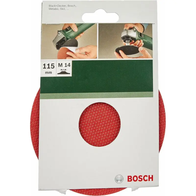 Rabatt BoschGummischleifteller für Winkelschleifer, Ø 115 mm, Klettsystem