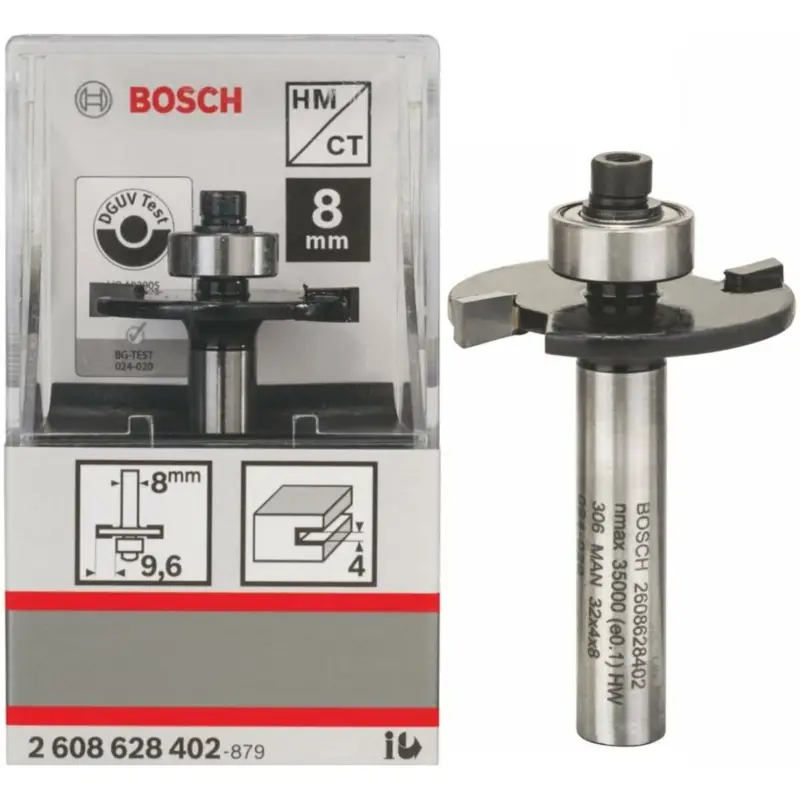 Bosch ProfessionalScheibennutfräser 8 mm, D1 32 mm, L 4 mm, G 51 mm Meistverkauft