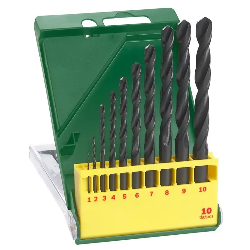 Aktuell Bosch 10 tlg. Metallbohrer-Set HSS-R rollgewalzt