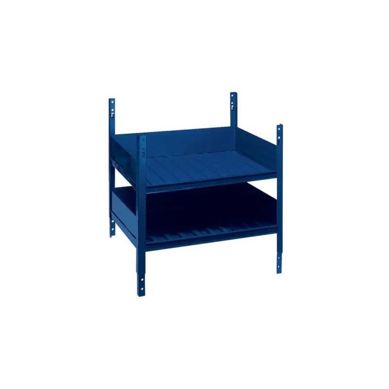 Sonderangebot Regalelement LOGS 40 H520xB540xT390mm blau RAL 5022 m.Doppelfachboden LOGS