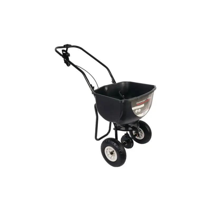 Talen tools Streugutwagen 20 l Kunststoff schwarz Bereifung Gummiräder luftbereift 10-15 m Garantierte Lieferung