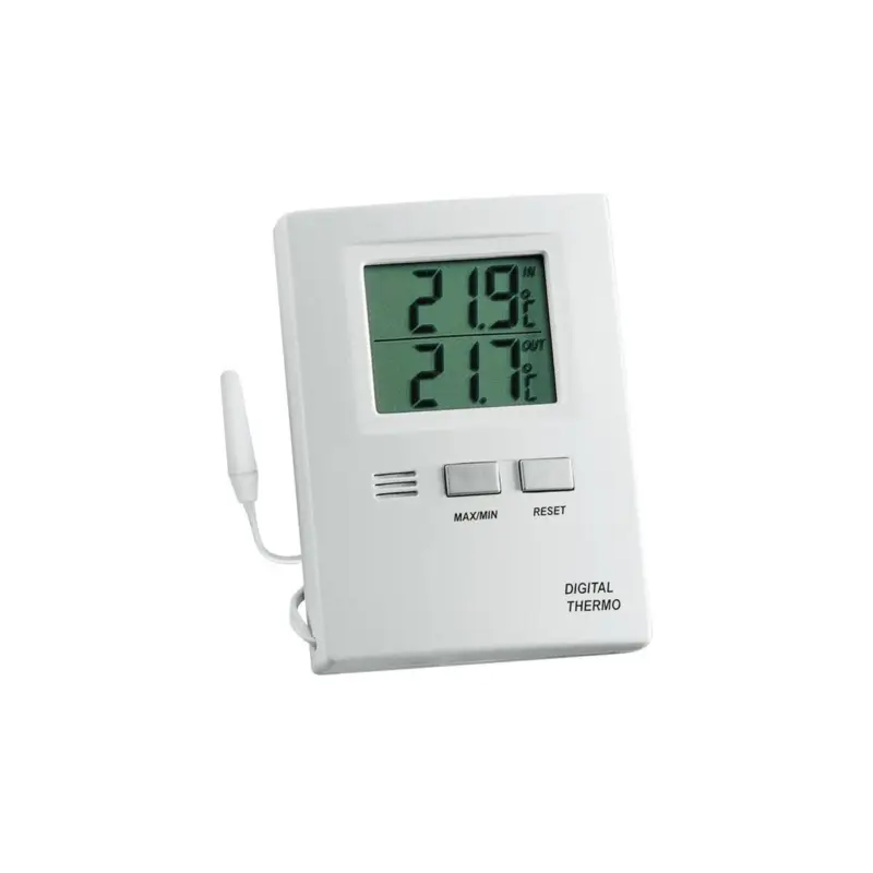 Tfa Thermometer Messbereich außen -50 bis 70°C / innen -10 bis 60 °C H85xB60xT15mm Kunststoff Finale Aktion