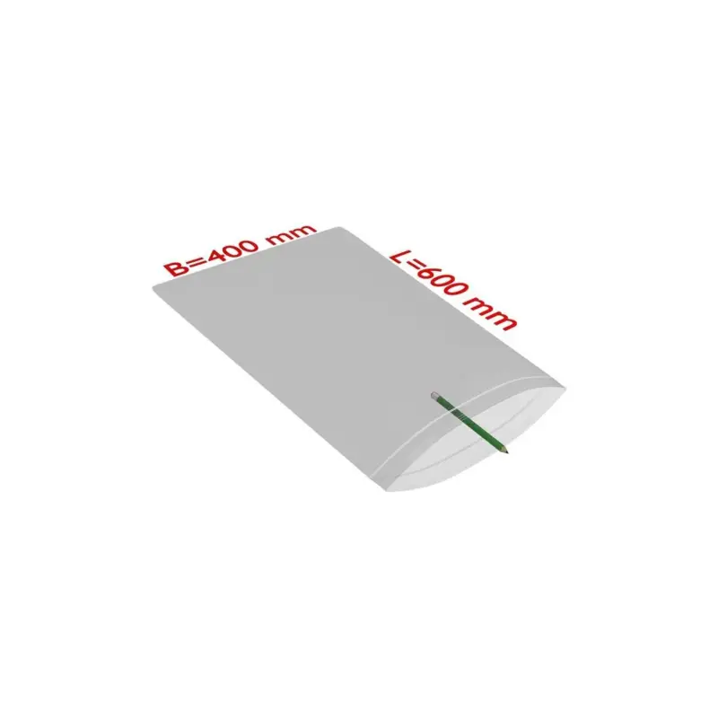 Transpak Druckverschlussbeutel Maße 400x600mm Stärke 90µ PE transparent Sichere Zahlung