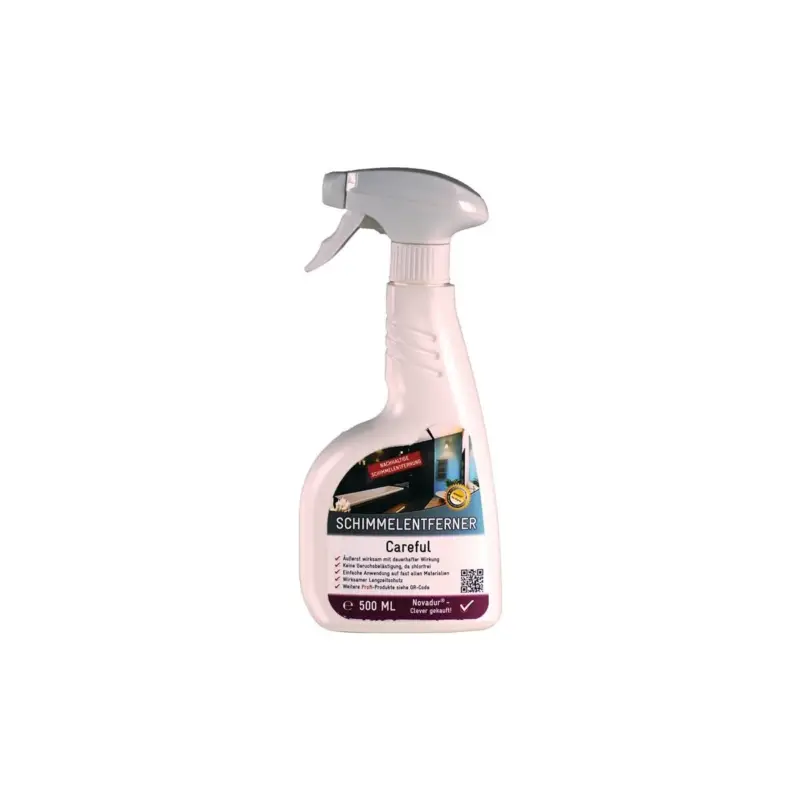 Novadur Schimmelvernichter Careful chlorfrei 500 ml Sprühflasche Begrenztes Angebot