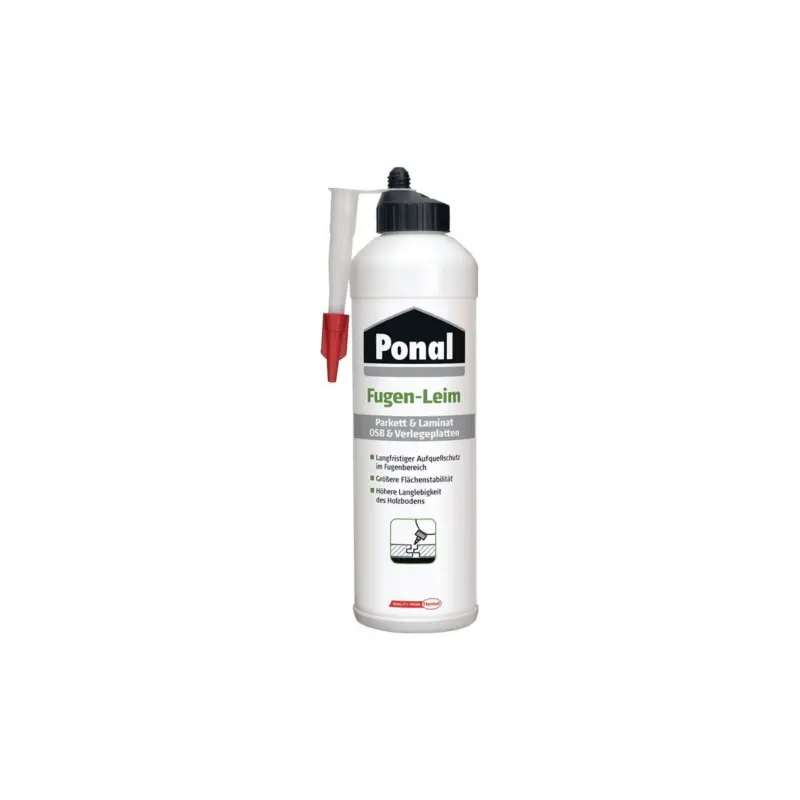 Saisonangebot Ponal Parkett und Laminat Fugenleim 1 kg EN 204: D4 Flasche