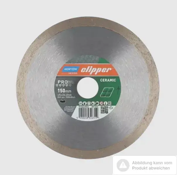 Beliebt Norton Clipper Diamantscheibe Pro Ceramic- 350 Ø mm