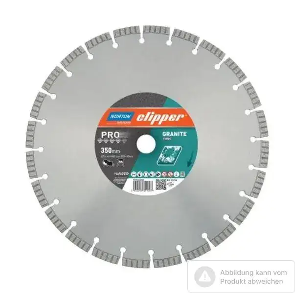 Norton Clipper Diamantscheibe Pro Granite Turbo- 230 Ø mm Billig