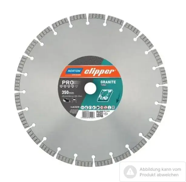 Günstig Norton Clipper Diamantscheibe Pro Granite Turbo- 125 Ø mm