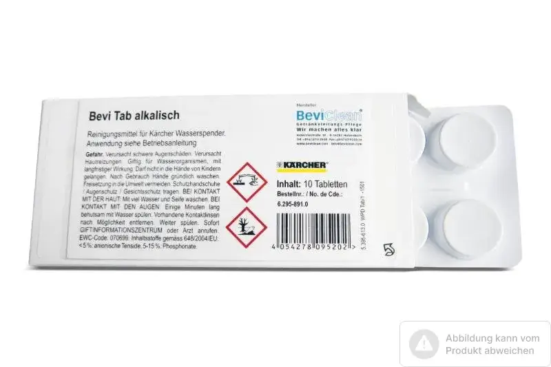 Neu Kärcher RM Bevi Tab GBP 1x10 Tab alkalisch